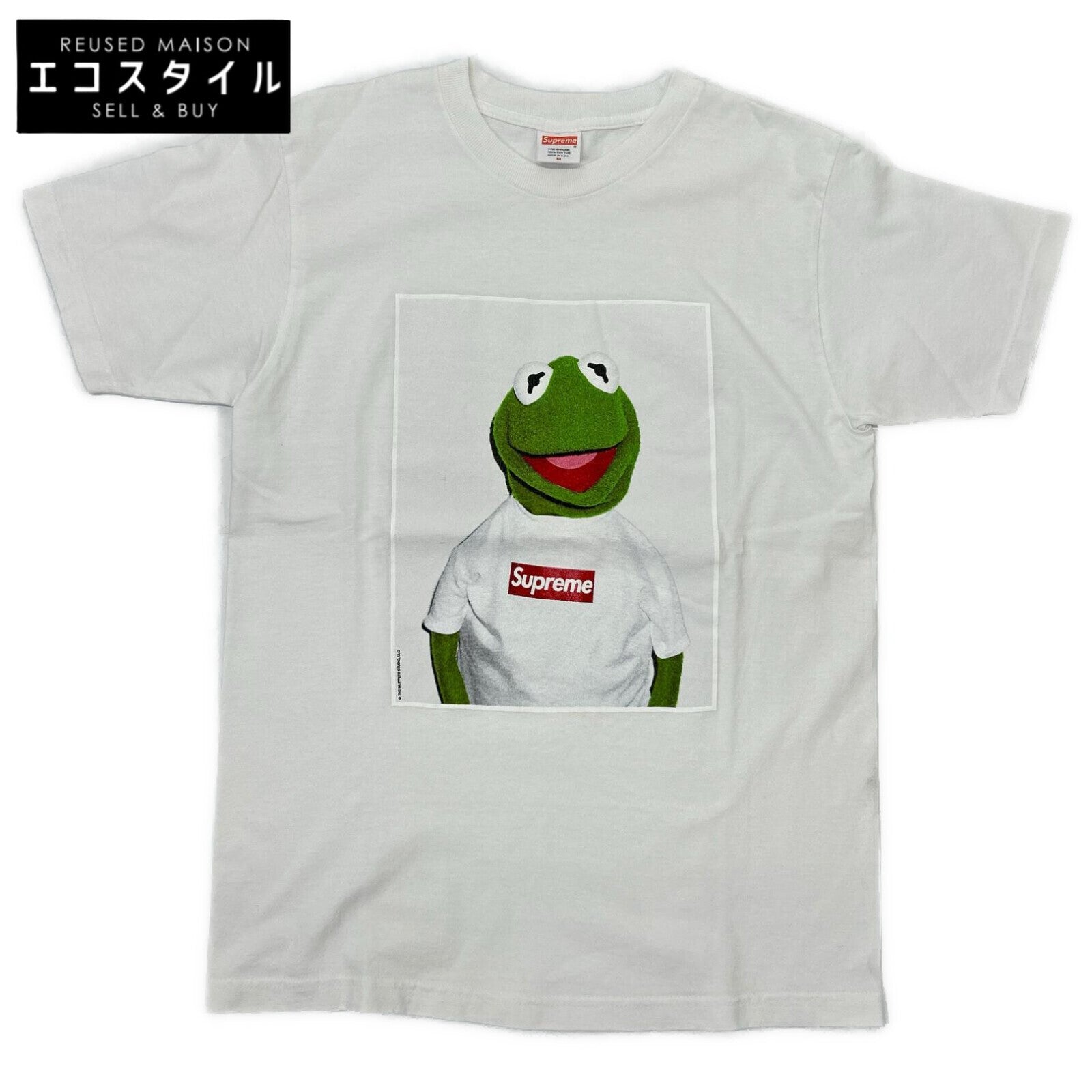 Supreme シュプリーム 08SS Kermit The Frog Tee ホワイト プリントフォト Tシャツ トップス