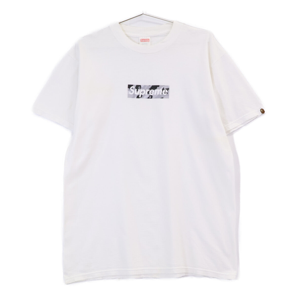 Supreme シュプリーム ｘA BATHING APE 00S ツルタグ カモフラ ボックスロゴ 半袖Tシャツ トップス