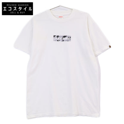 Supreme シュプリーム ｘA BATHING APE 00S ツルタグ カモフラ ボックスロゴ 半袖Tシャツ トップス
