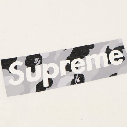 Supreme シュプリーム ｘA BATHING APE 00S ツルタグ カモフラ ボックスロゴ 半袖Tシャツ トップス