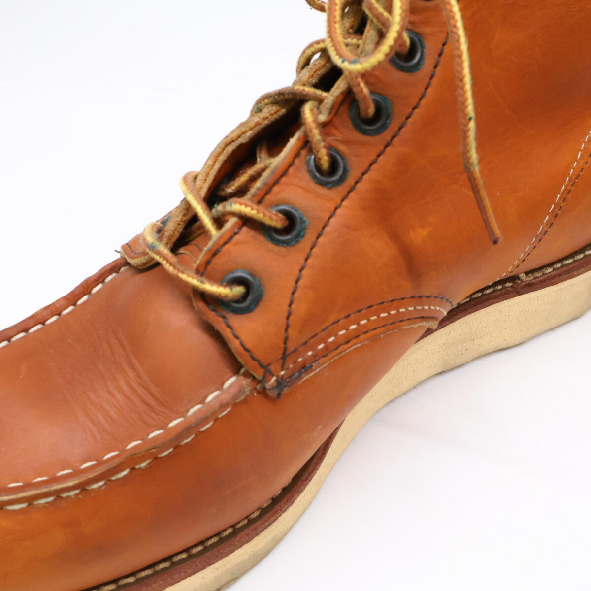 Red Wing レッドウィング ブラウン 875 サイド羽ロゴ アイリッシュセッター モックトゥブーツ シューズ