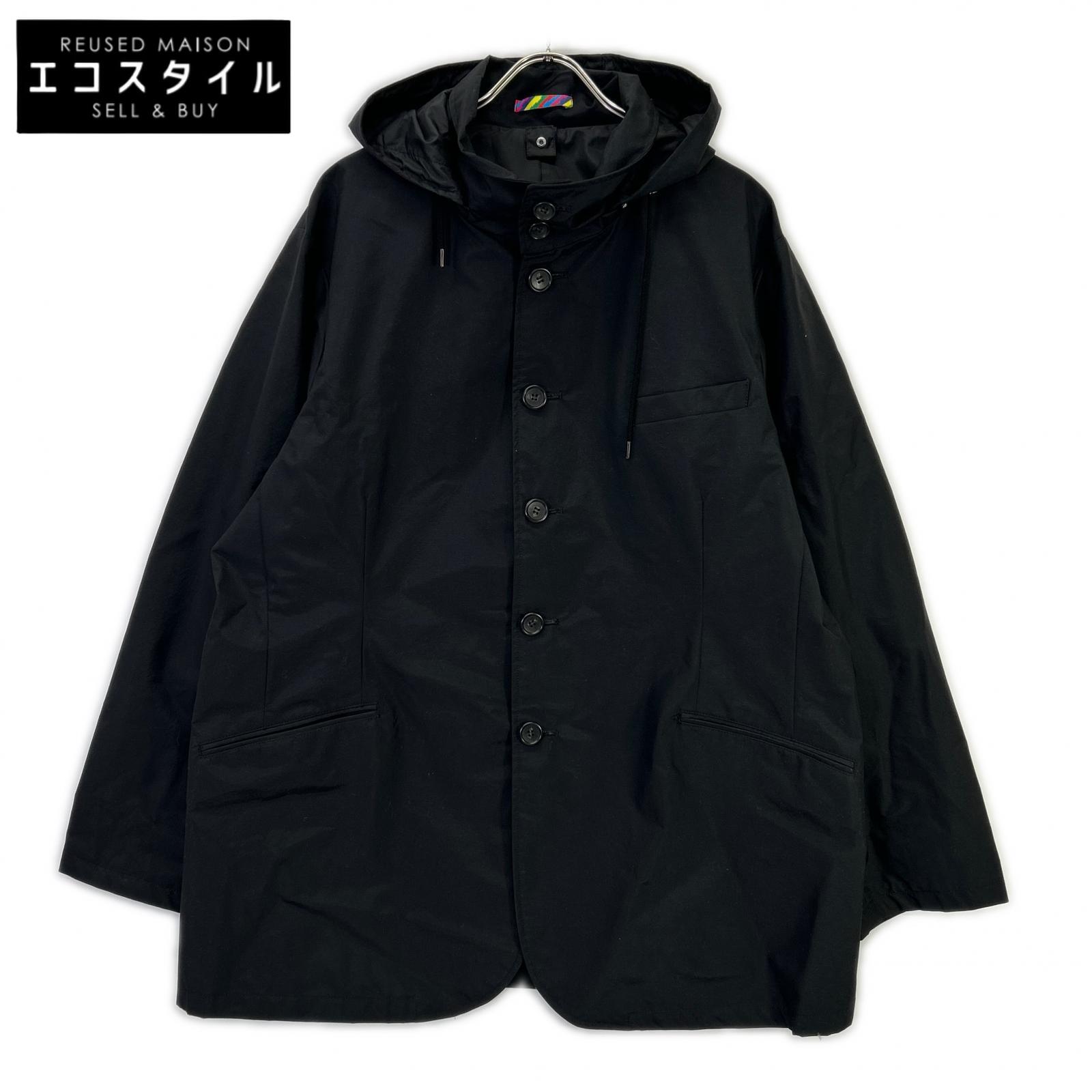 is-ness イズネス 30AWJK07 ブラック ナイロンジャケット ジャケット