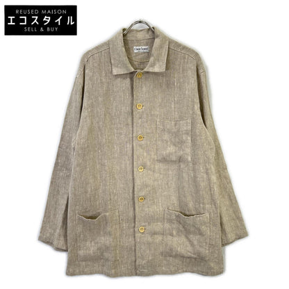 GRAN SASSO グランサッソ ベージュ リネンシャツジャケット ジャケット
