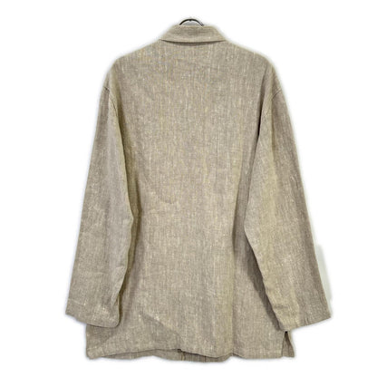 GRAN SASSO グランサッソ ベージュ リネンシャツジャケット ジャケット