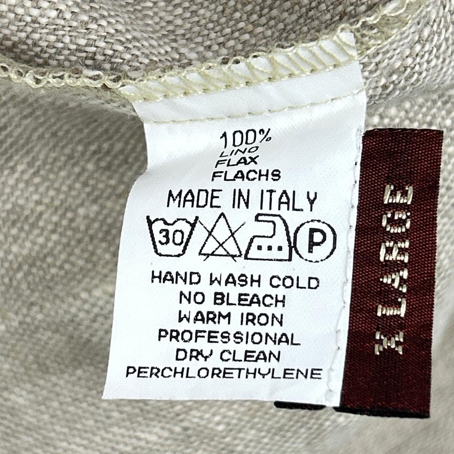 GRAN SASSO グランサッソ ベージュ リネンシャツジャケット ジャケット