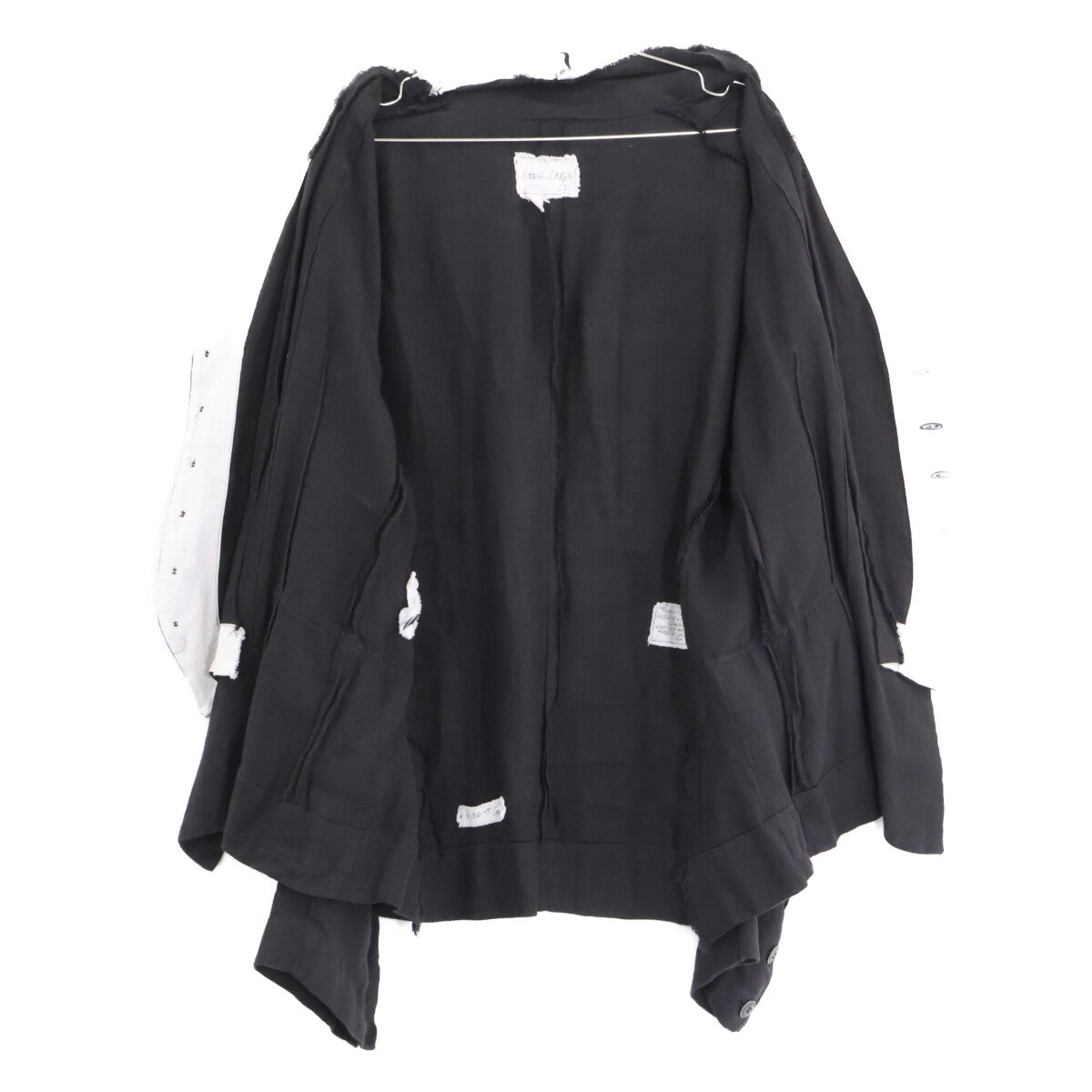 GREG LAUREN Greg Lauren Linen Distressed Olive Jacket