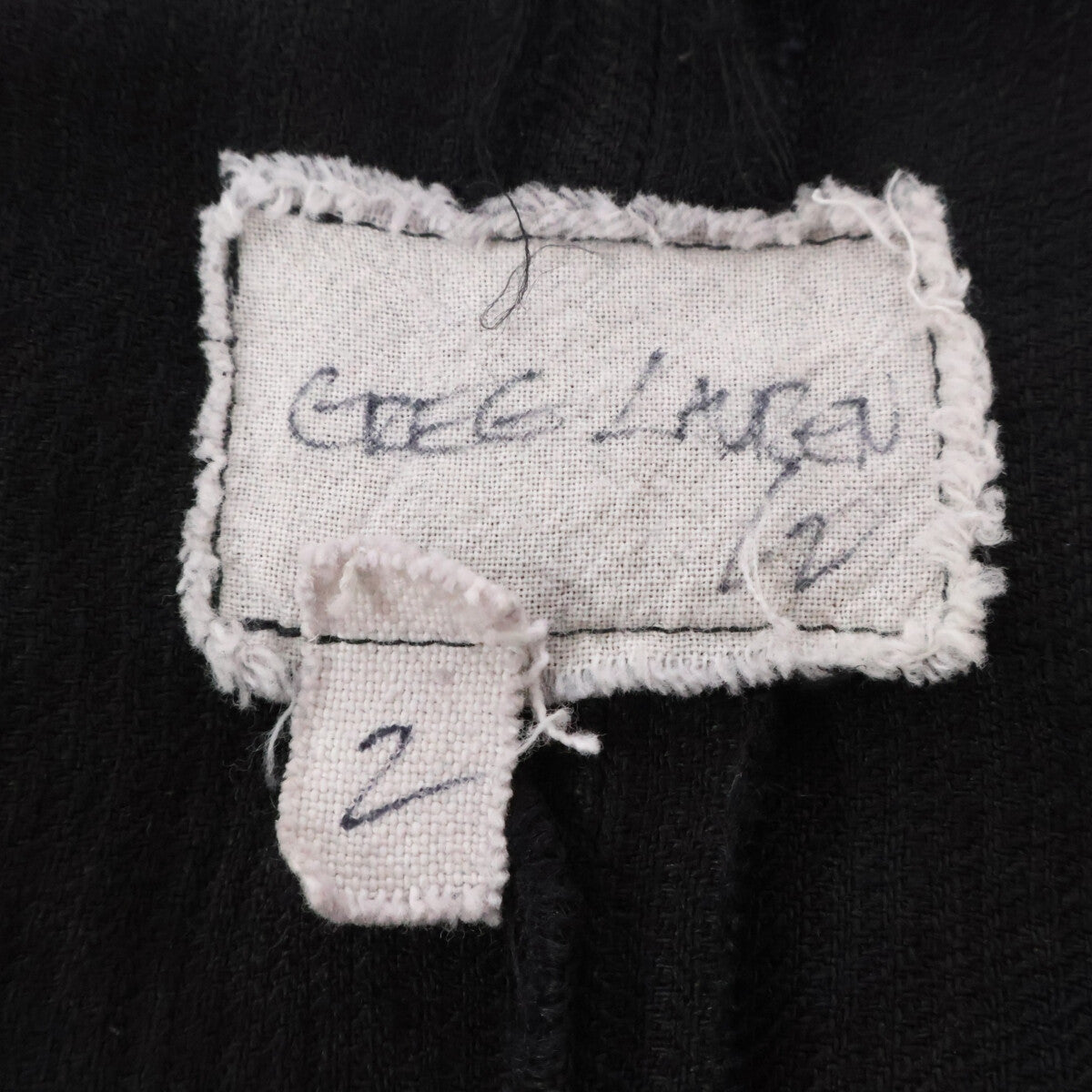GREG LAUREN Greg Lauren Linen Distressed Olive Jacket
