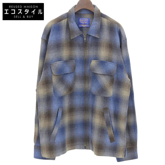 PENDLETON ペンドルトン 90～00s　チェック柄 ウール ジップジャケット オンブレ ジャケット