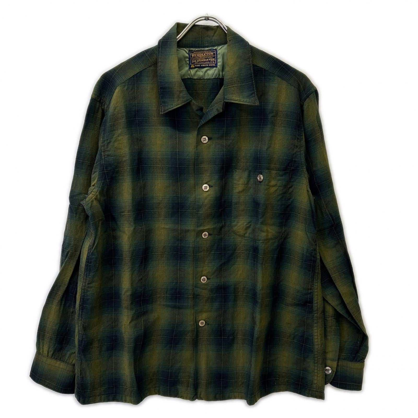 PENDLETON Pendleton 60S Ombre Check Long-Sleeve Shirt Top