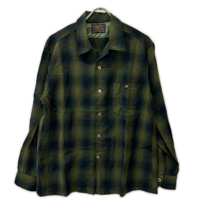 PENDLETON Pendleton 60S Ombre Check Long-Sleeve Shirt Top