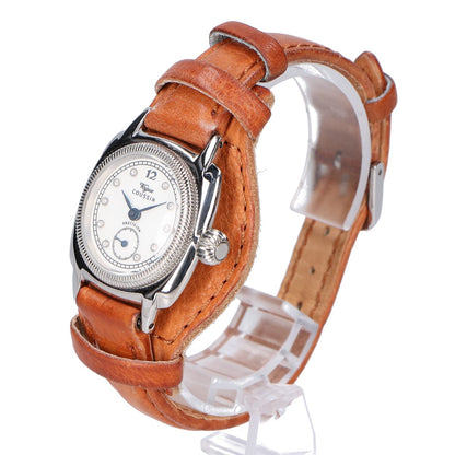 VAGUE WATCH CO. ヴァーグウォッチカンパニー COUSSIN GUIDI&ROSELLINIレザー台座付 クオーツ 腕時計