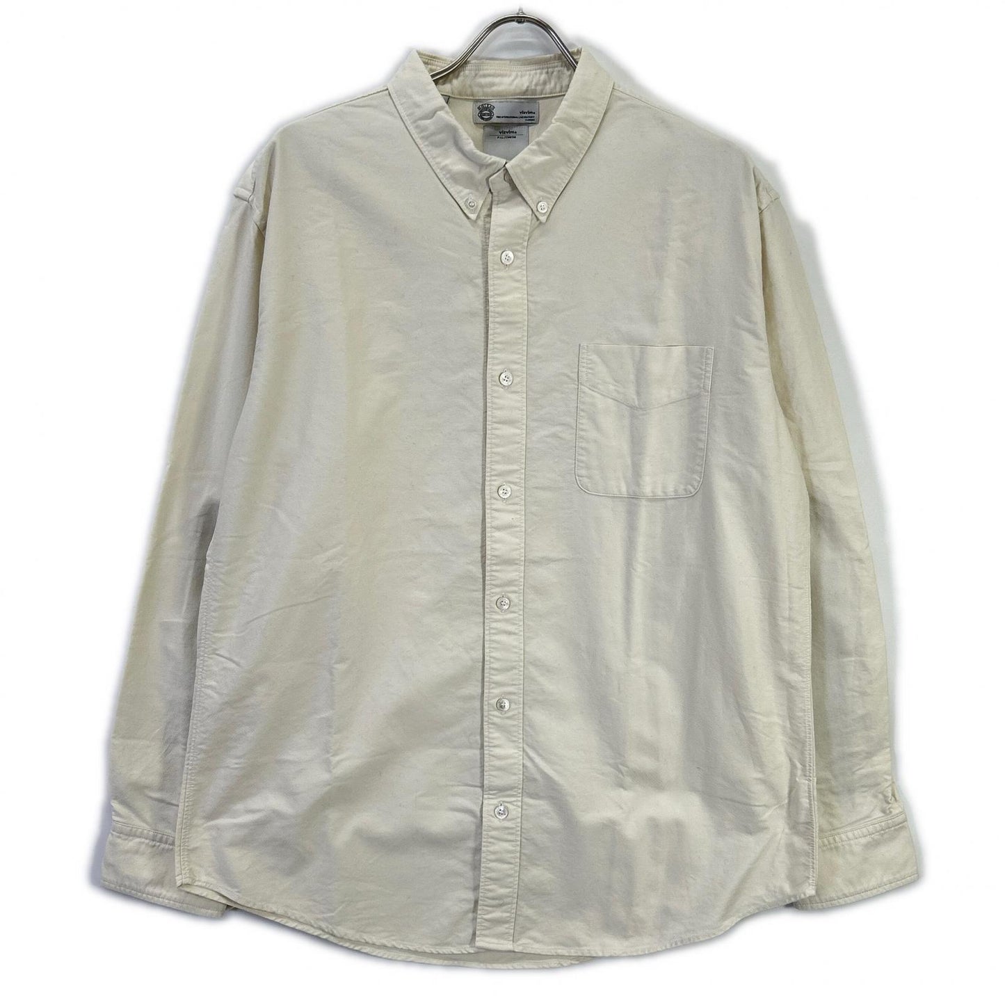 VISVIM ビズビム アイボリー 0113205011003 ALBACORE L/S SHIRT トップス