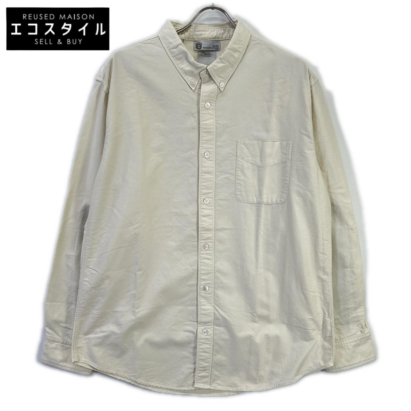 VISVIM ビズビム アイボリー 0113205011003 ALBACORE L/S SHIRT トップス