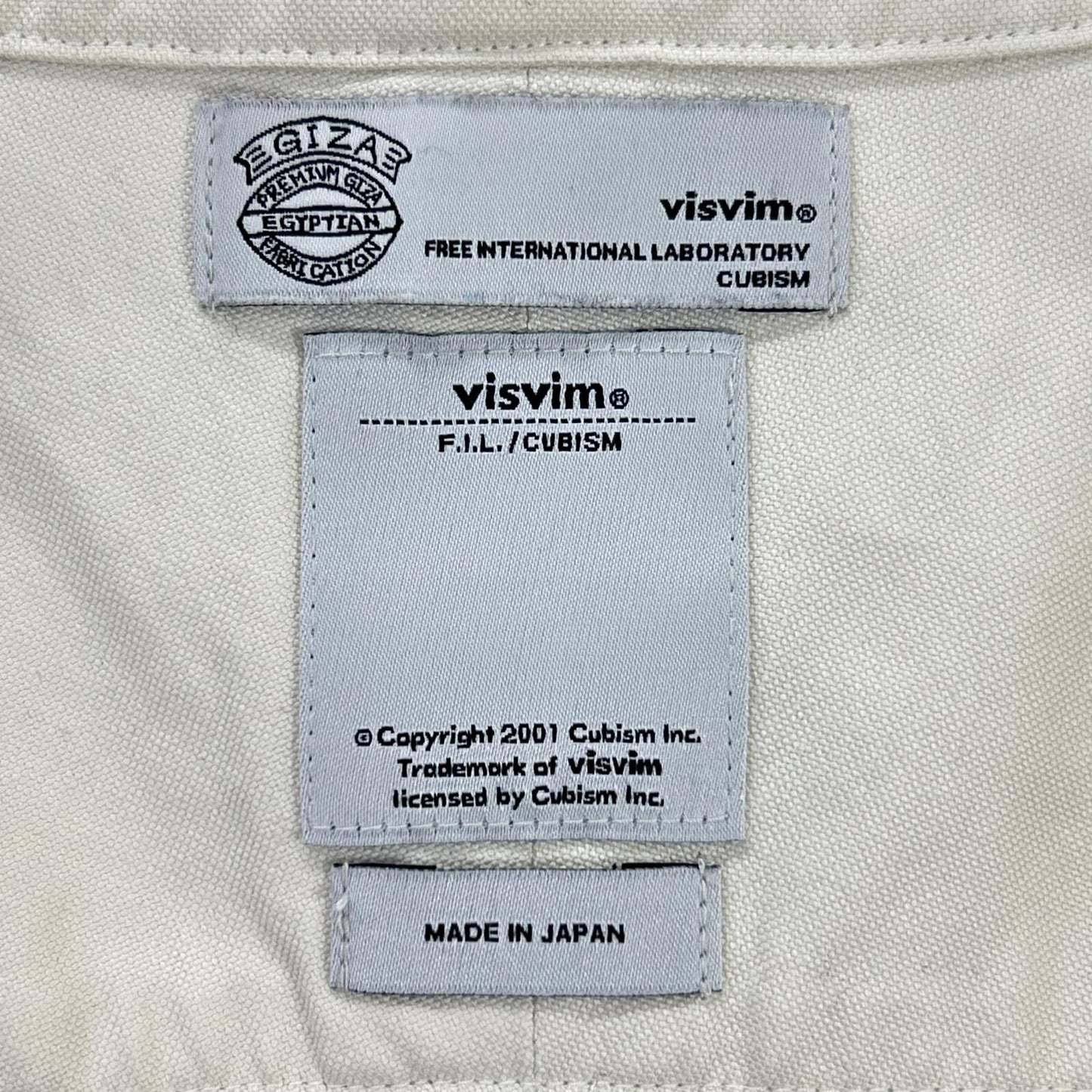 VISVIM ビズビム アイボリー 0113205011003 ALBACORE L/S SHIRT トップス