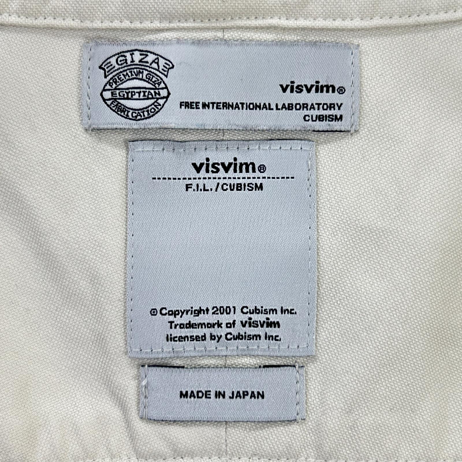 VISVIM ビズビム アイボリー 0113205011003 ALBACORE L/S SHIRT トップス