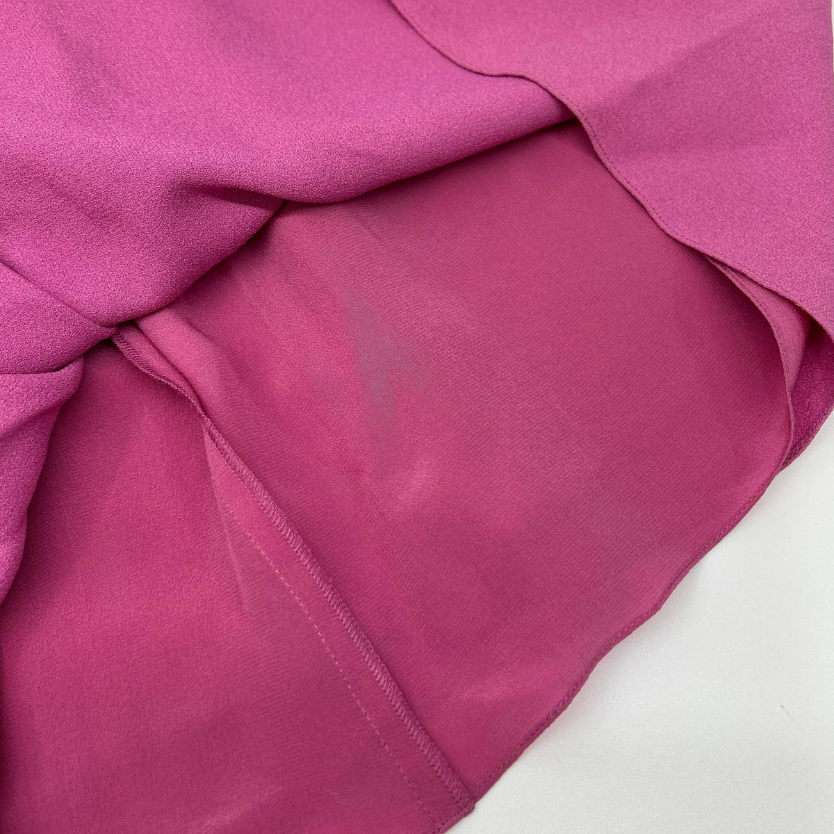 Christian Dior 2C21674A1506 Pink Sleeveless Draped Dress One-Piece Dress