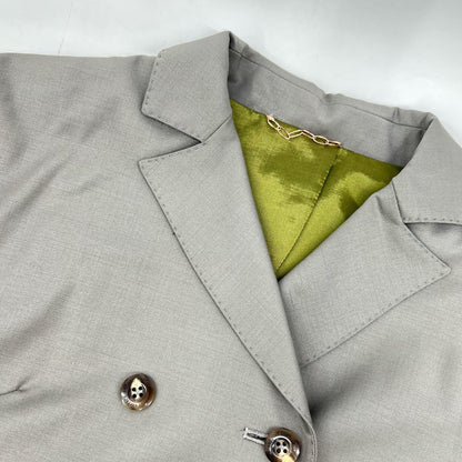support surface サポートサーフェス gray 4-button tailored jacket jacket