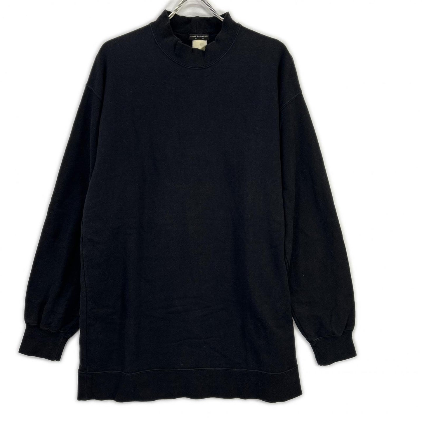 COMMEdesGARCONS HOMME PLUS コムデギャルソンオムプリュス ブラック ハイネックスウェット トップス トップス