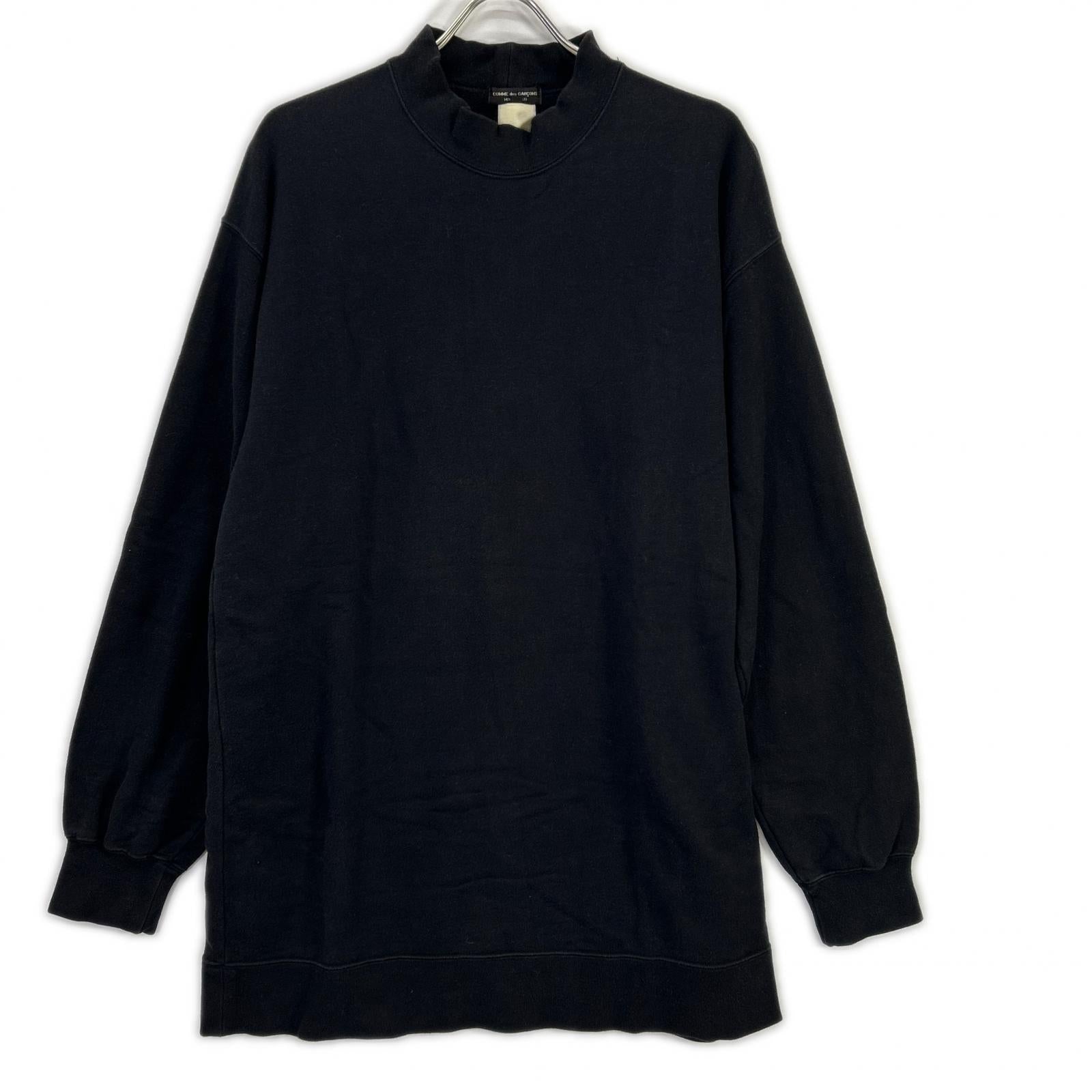 COMMEdesGARCONS HOMME PLUS コムデギャルソンオムプリュス ブラック ハイネックスウェット トップス トップス