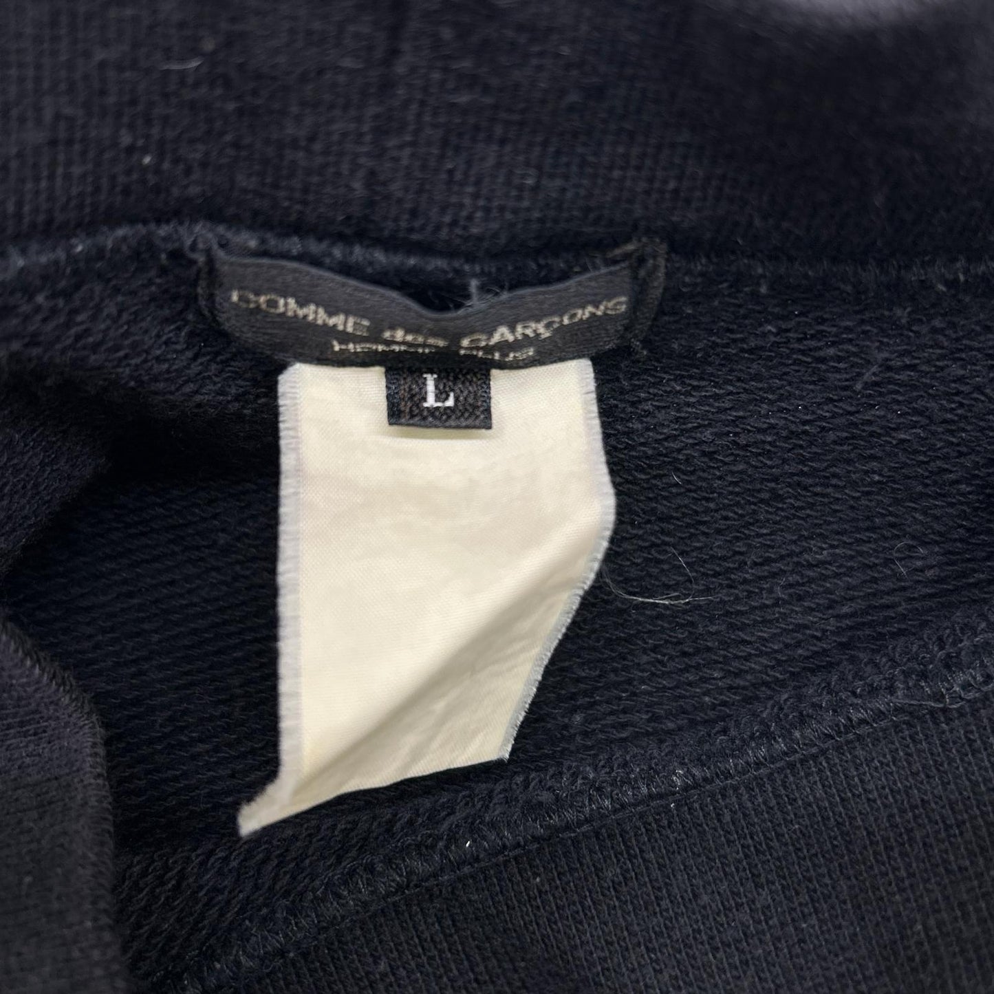 COMMEdesGARCONS HOMME PLUS コムデギャルソンオムプリュス ブラック ハイネックスウェット トップス トップス
