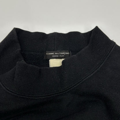 COMMEdesGARCONS HOMME PLUS コムデギャルソンオムプリュス ブラック ハイネックスウェット トップス トップス