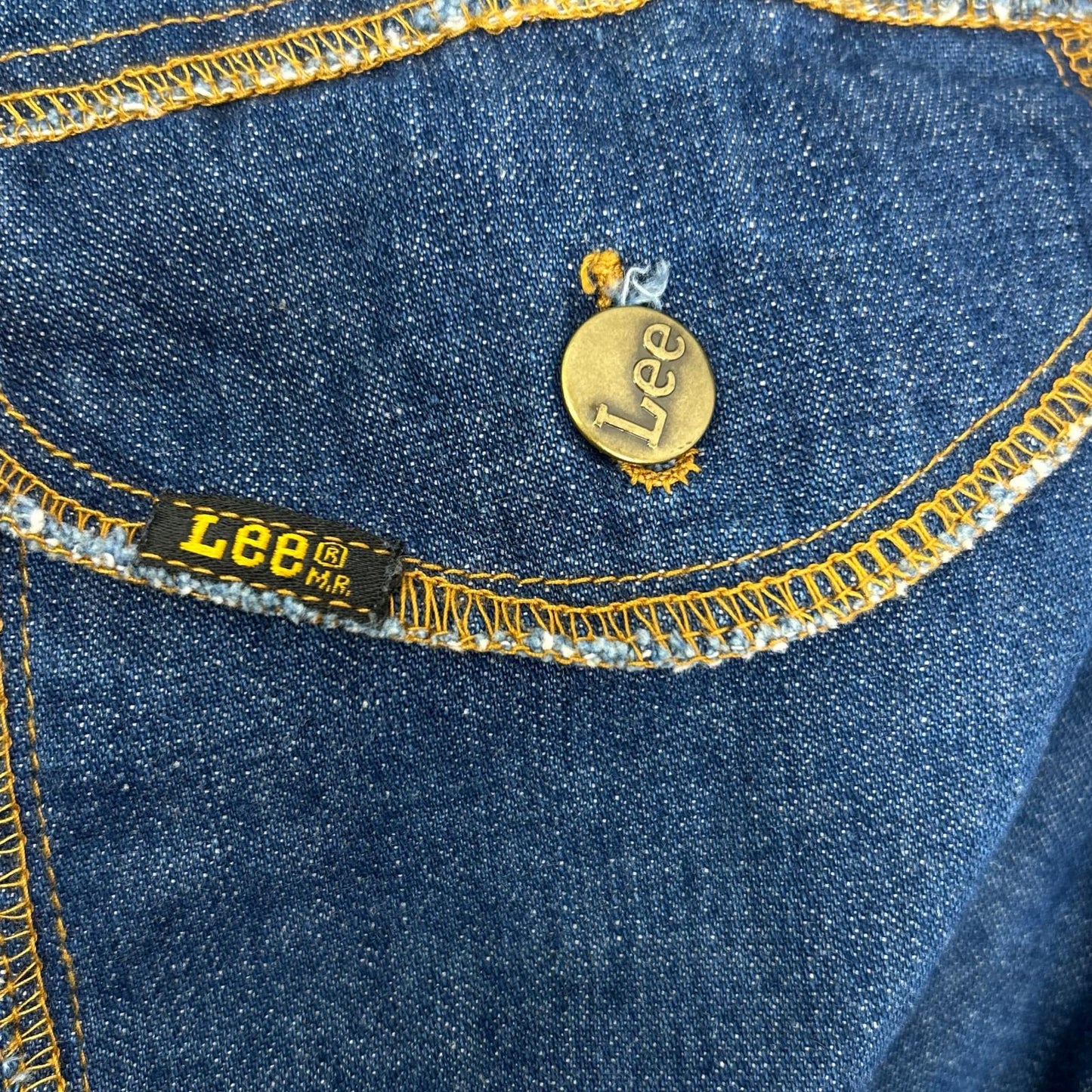 Lee Lee Indigo 70年代 三角标 卡车司机 牛仔 夹克 美国制造