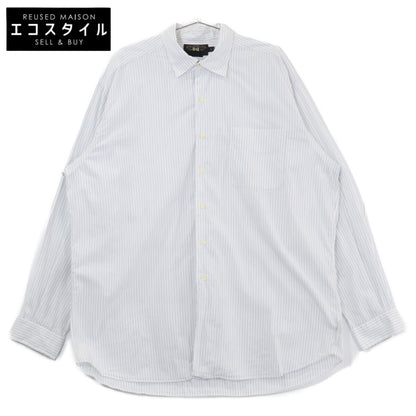 RRL ダブルアールエル ホワイト×ブルー 3つの星タグ シャツ トップス