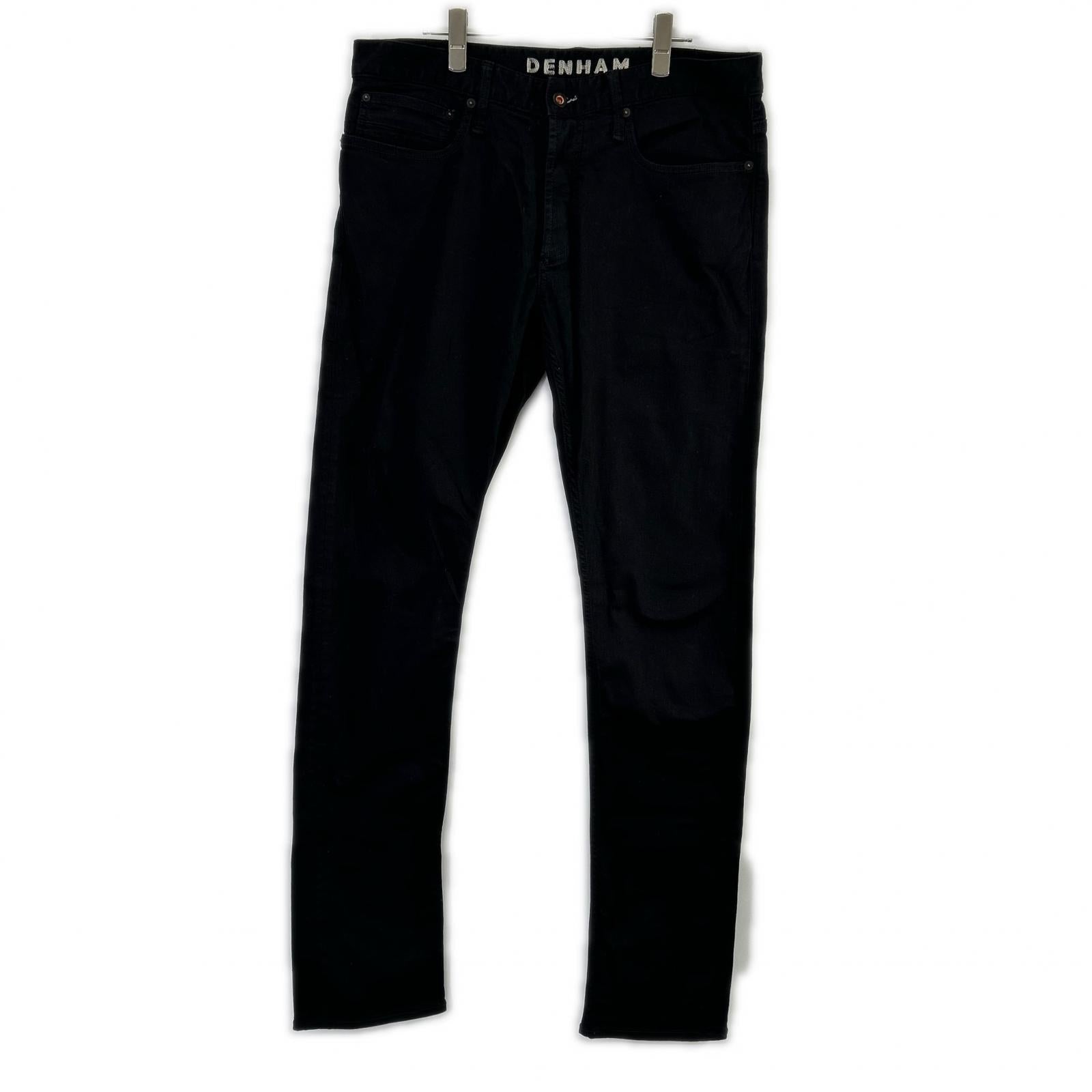DENHAM デンハム ブラック 01-15-08-11-038 RAZON SLIM FIT デニムスキニーパンツ ボトムス