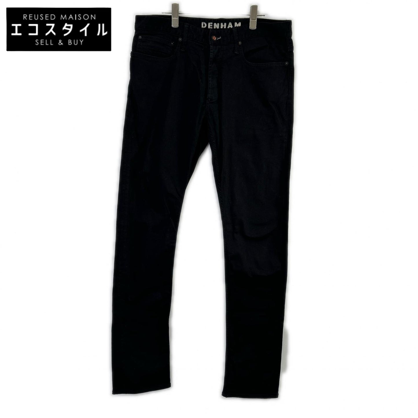 DENHAM デンハム ブラック 01-15-08-11-038 RAZON SLIM FIT デニムスキニーパンツ ボトムス