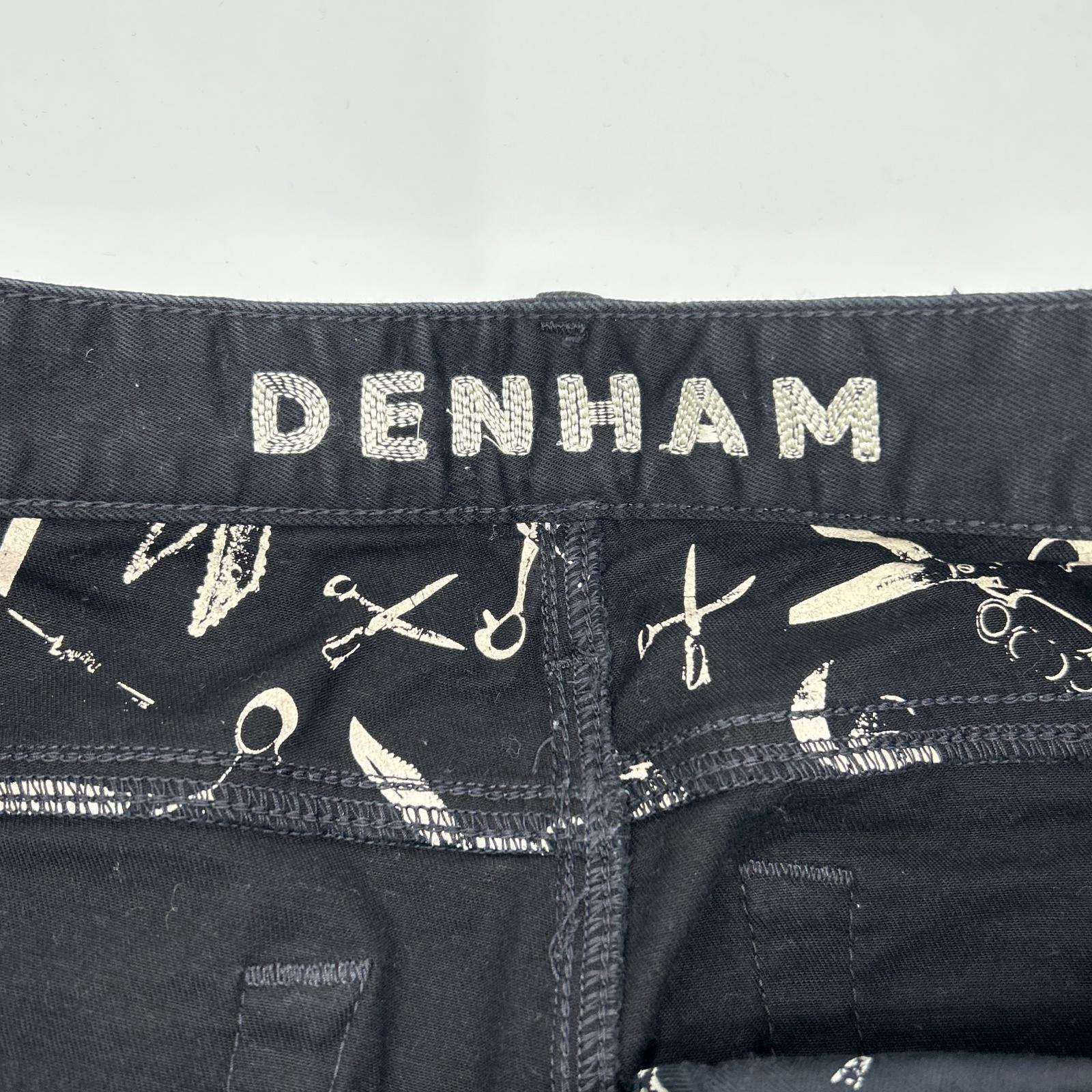 DENHAM デンハム ブラック 01-15-08-11-038 RAZON SLIM FIT デニムスキニーパンツ ボトムス