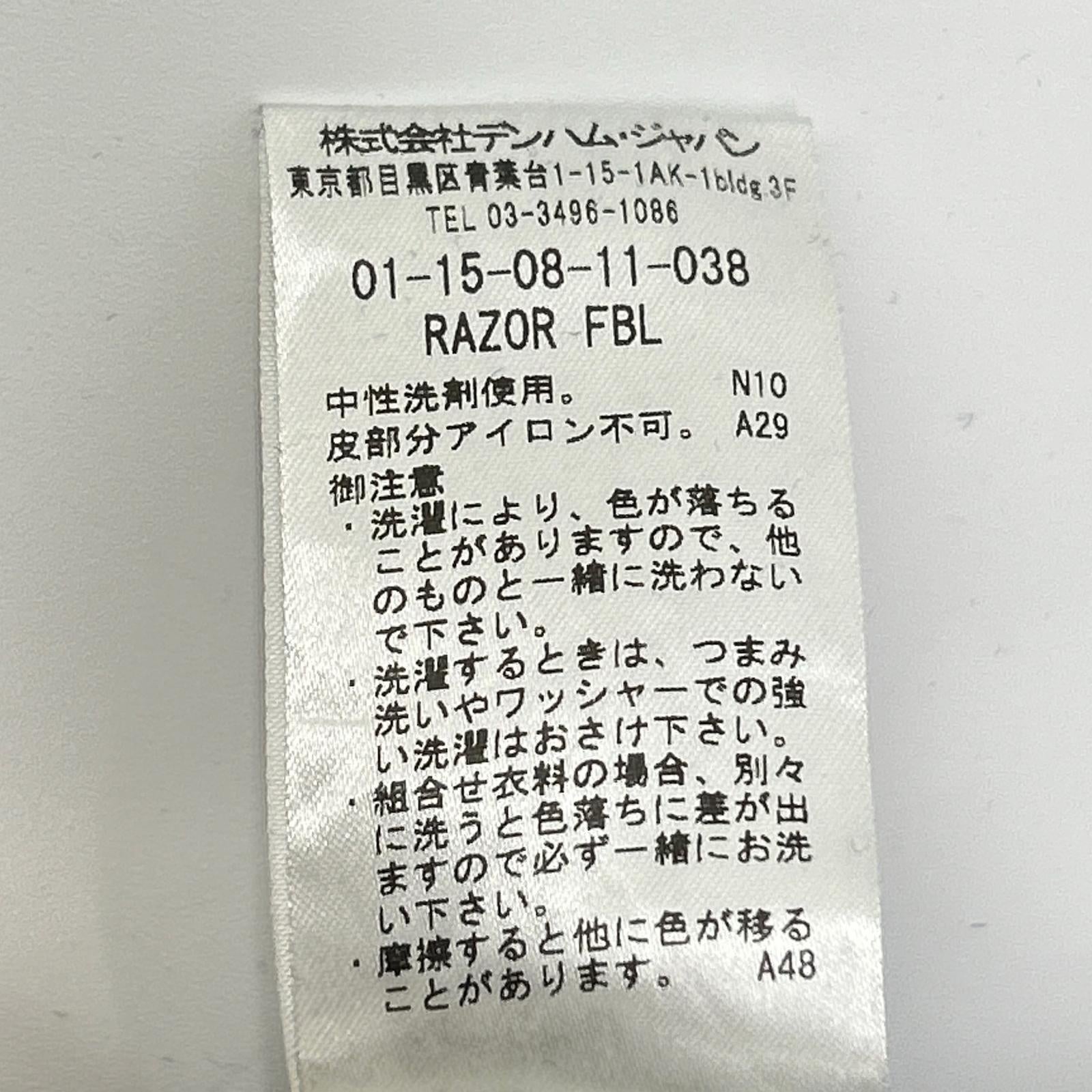 DENHAM デンハム ブラック 01-15-08-11-038 RAZON SLIM FIT デニムスキニーパンツ ボトムス