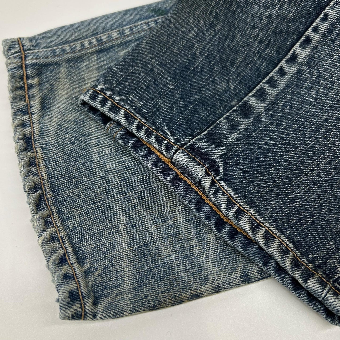 DENHAM デンハム ブルー DM06010JGV GRADE SLIM JGV セルビッジデニムパンツ ボトムス