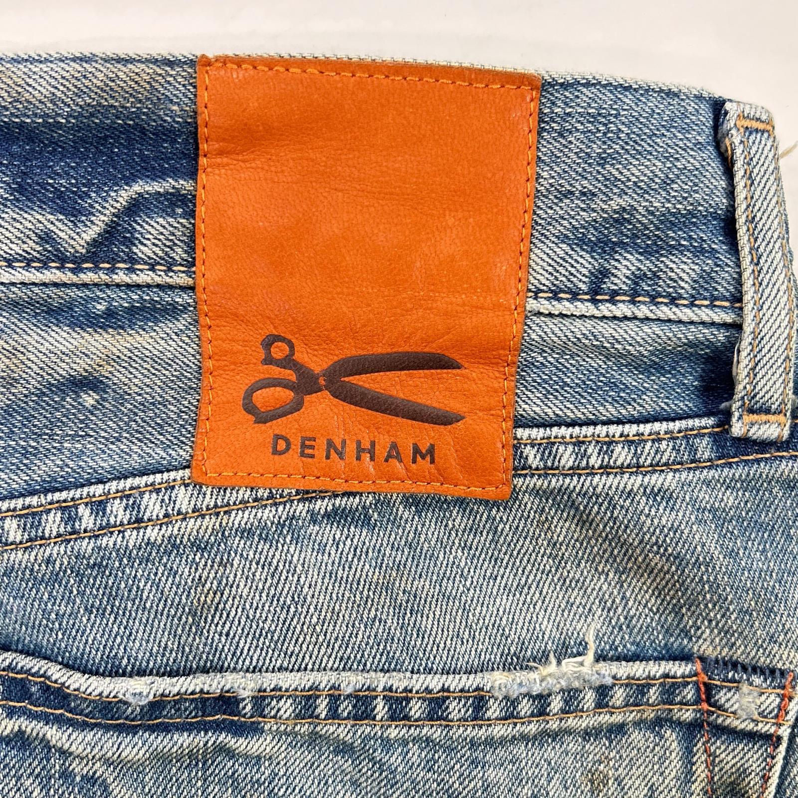 DENHAM デンハム ブルー DM06010JGV GRADE SLIM JGV セルビッジデニムパンツ ボトムス