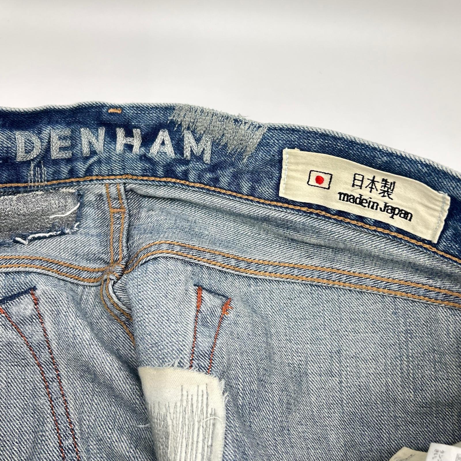 DENHAM デンハム ブルー DM06010JGV GRADE SLIM JGV セルビッジデニムパンツ ボトムス