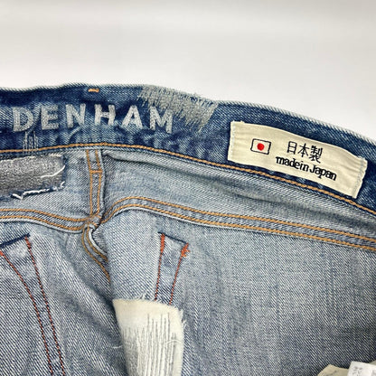 DENHAM デンハム ブルー DM06010JGV GRADE SLIM JGV セルビッジデニムパンツ ボトムス