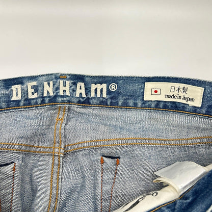 DENHAM デンハム ブルー GRADE SLIM ボタンフライ デニムパンツ ボトムス