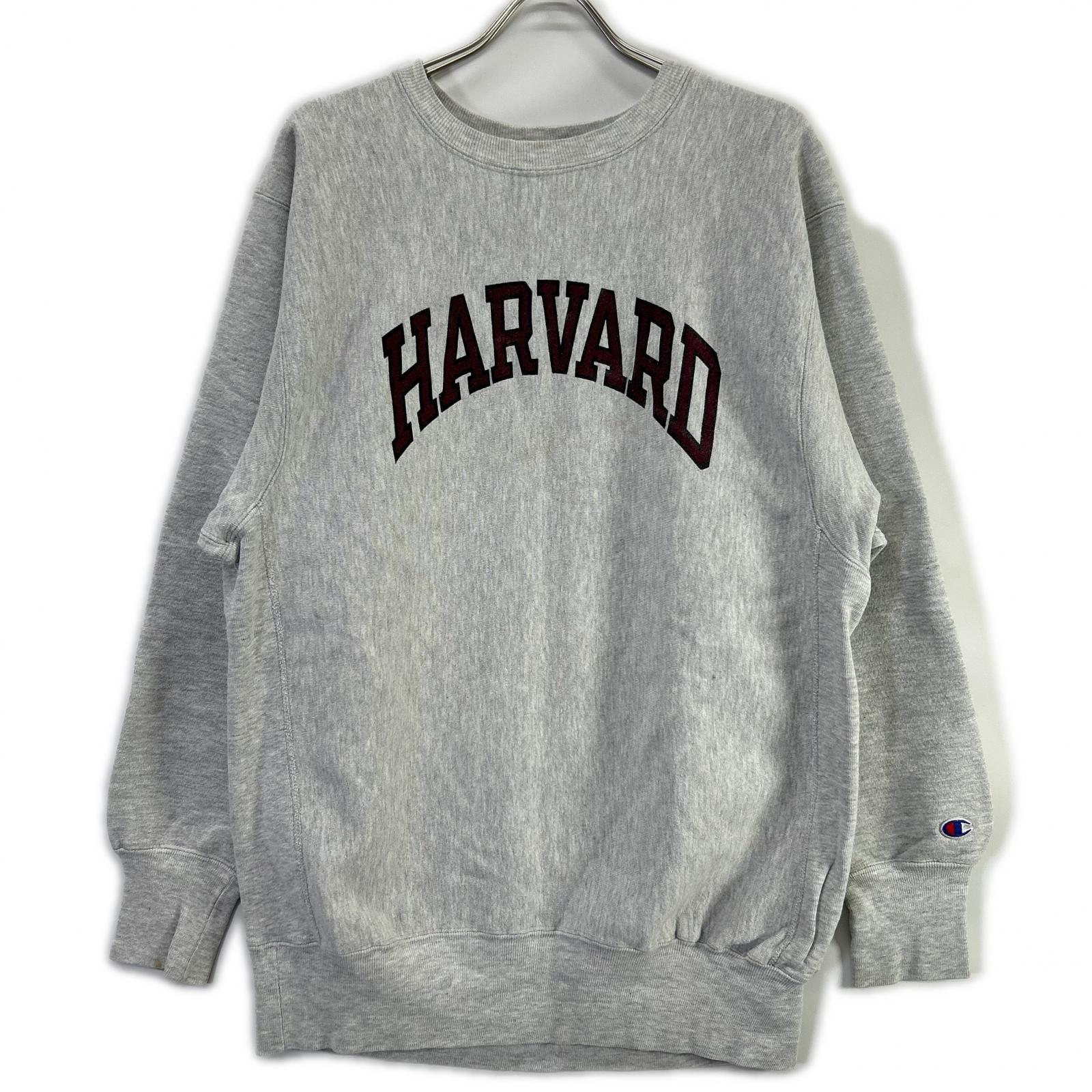 Champion チャンピオン グレー 80~90's ハーバード リバーススウェット トップス