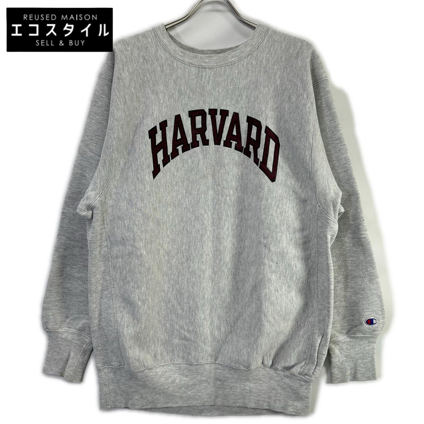 Champion チャンピオン グレー 80~90's ハーバード リバーススウェット トップス