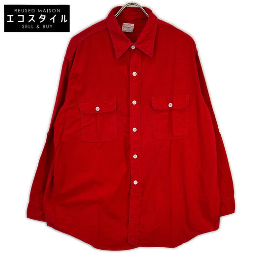 BIG MAC Big Mac 70s Red Shirt L Kurt Cobain Shirt Tops