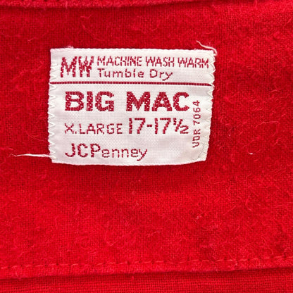 BIG MAC ビッグマック 70s 赤シャツ L カートコバーン シャツ トップス