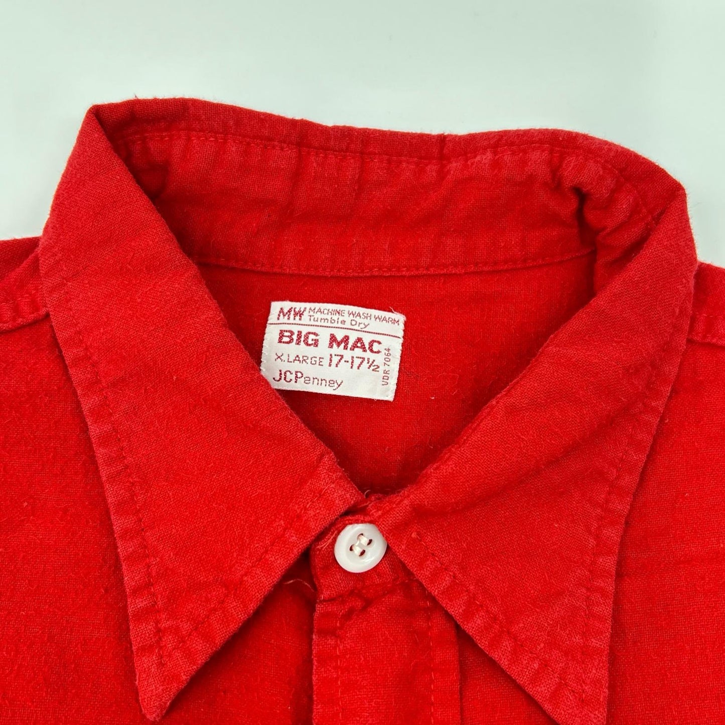BIG MAC ビッグマック 70s 赤シャツ L カートコバーン シャツ トップス