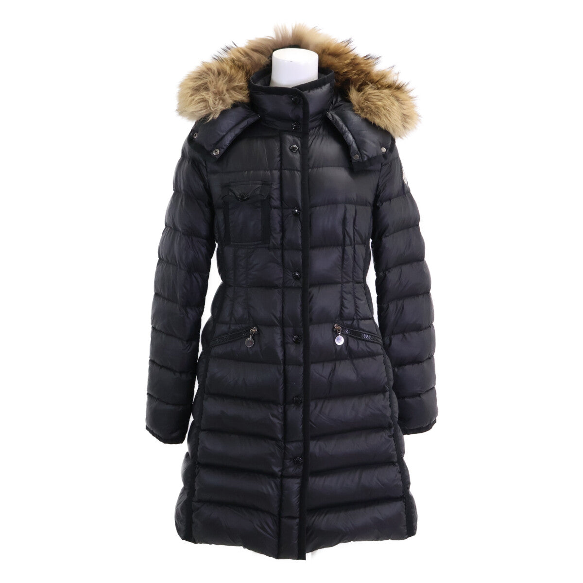 MONCLER モンクレール HERMIFUR エミルファー ファーフード付ダウン コート
