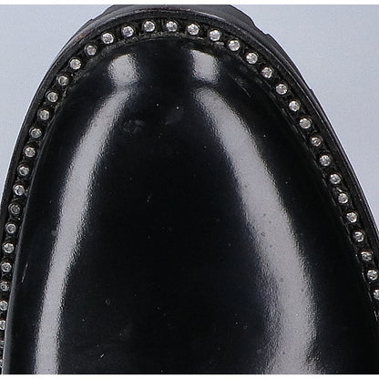 Christian Dior クリスチャンディオール ラインストーン レースアップ ショートブーツ シューズ
