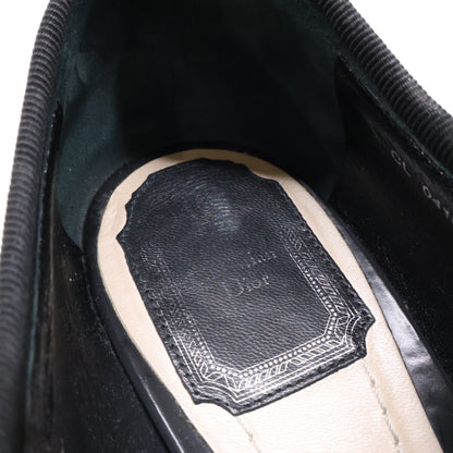 Christian Dior クリスチャンディオール ラインストーンソール レザー ドレス シューズ シューズ