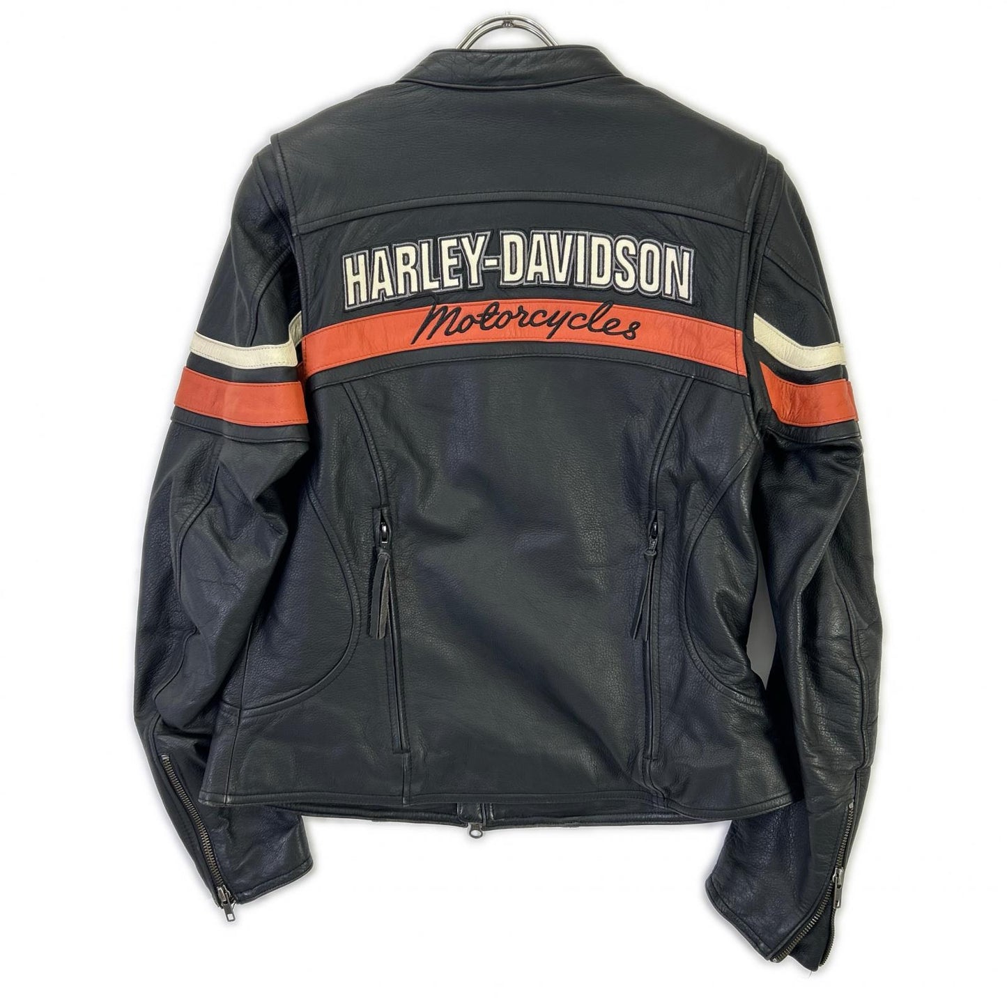 HARLEY-DAVIDSON ハーレーダビッドソン ブラック スポーティー レザージャケット ジャケット