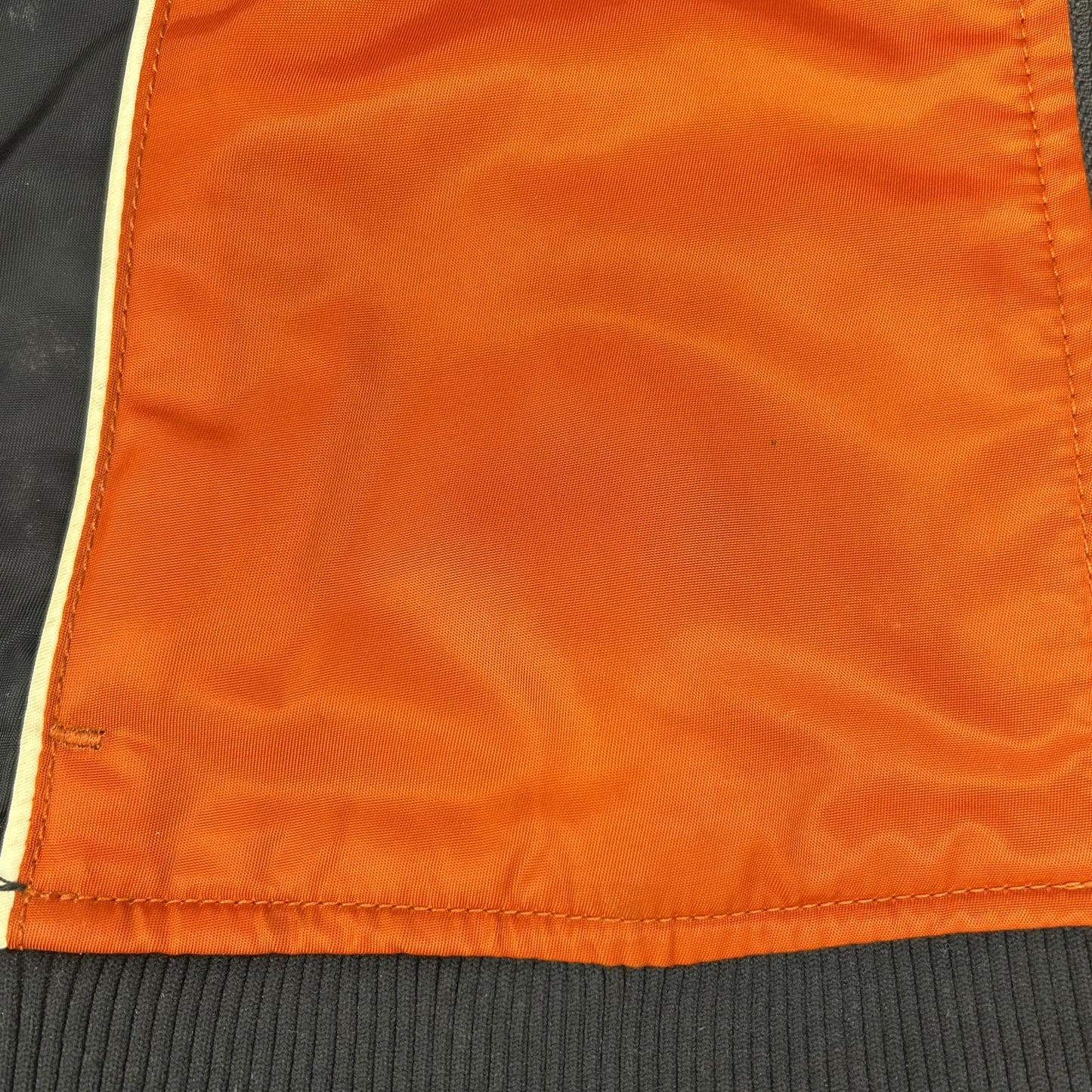 HARLEY-DAVIDSON 哈雷戴维森 黑×橙色 尼龙 骑行夹克 夹克