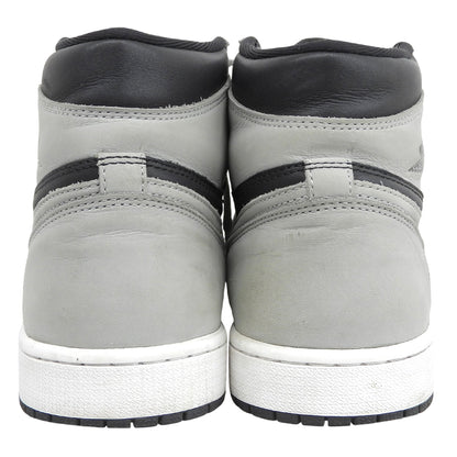 NIKE ナイキ エア ジョーダン 1 HIGH Shadow 2.0 シューズ メンズ ブラック×グレー 29cm 555088-035 シューズ
