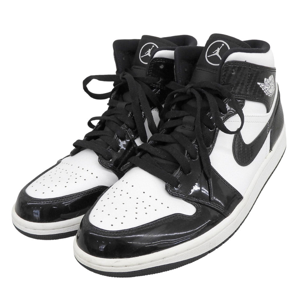 NIKE AIR JORDAN 1 MID SE ASW shoes for men, black and white, 29cm, DD1649-001, 2021, shoes