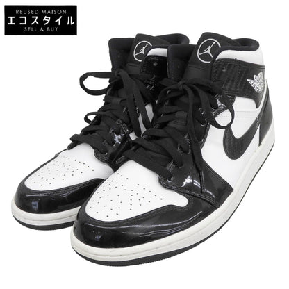 NIKE AIR JORDAN 1 MID SE ASW shoes for men, black and white, 29cm, DD1649-001, 2021, shoes