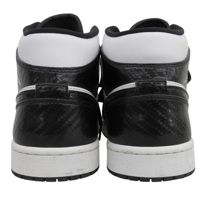 NIKE AIR JORDAN 1 MID SE ASW shoes for men, black and white, 29cm, DD1649-001, 2021, shoes